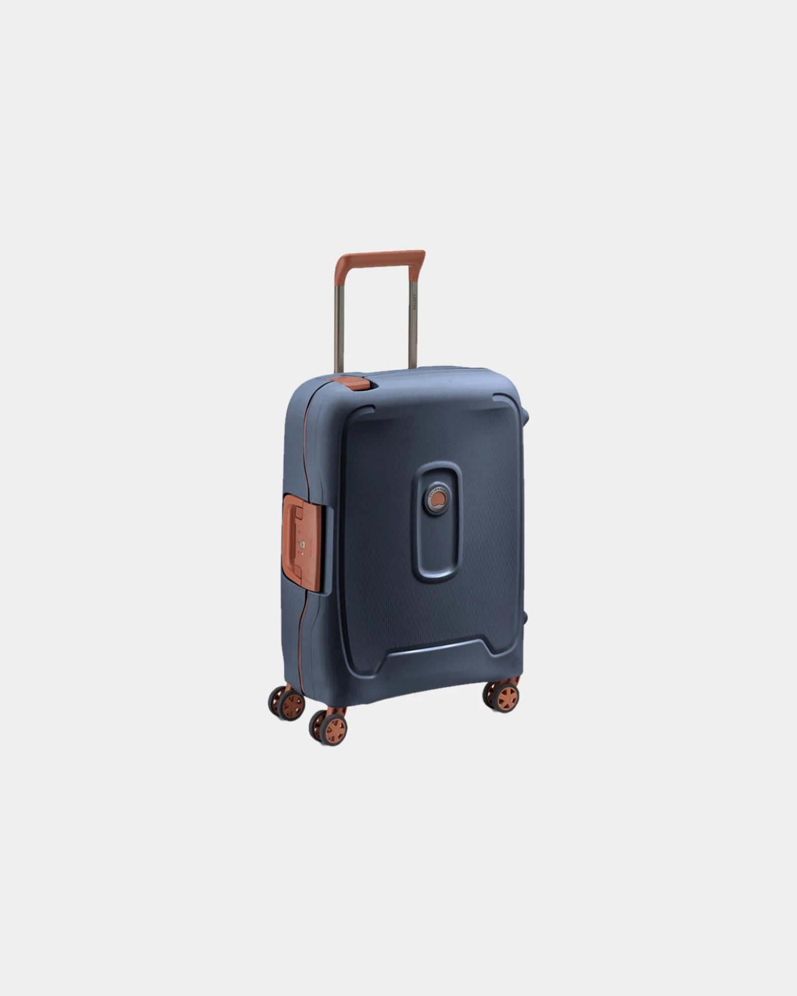 Reisegepäck Polypropylen Delsey MONCEY Slim 55 cm zum Personalisieren - Tintenblau