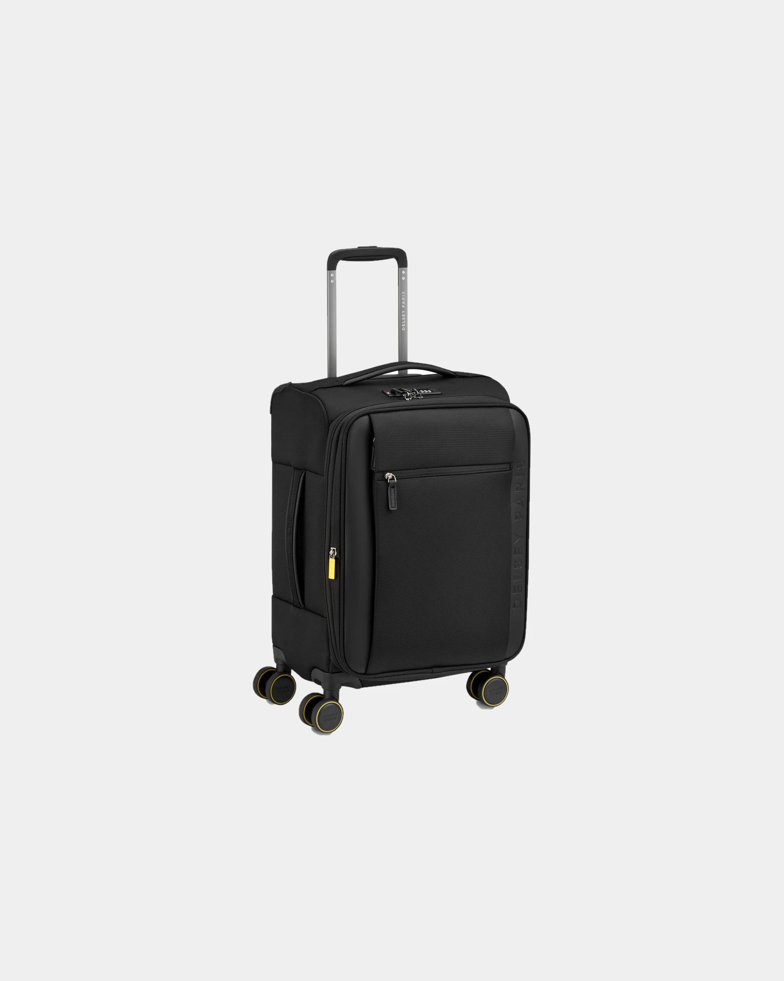 Koffer recycelt Delsey Montmartre 3 zum Personalisieren - Schwarz