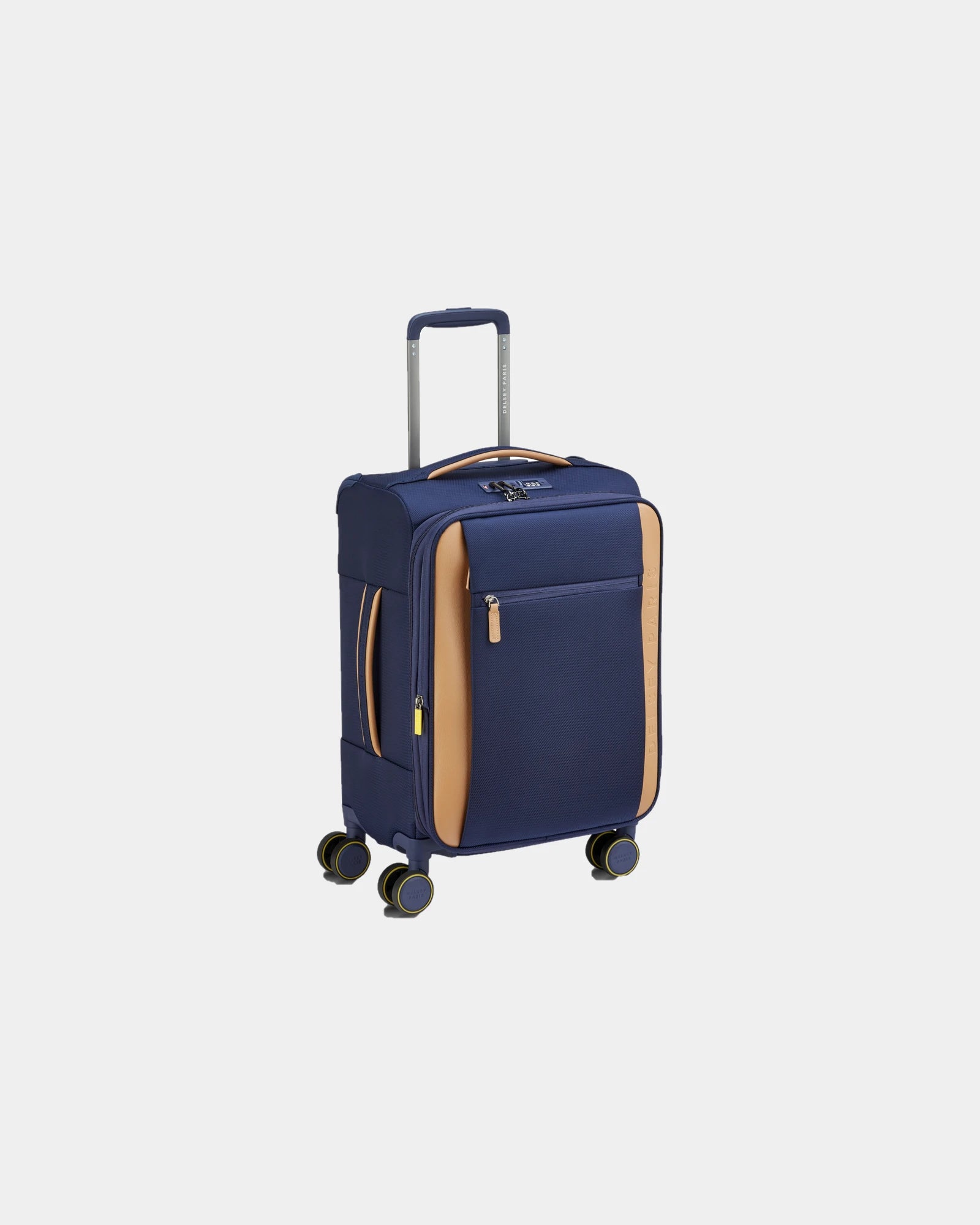 Koffer recycelt Delsey Montmartre 3 zum Personalisieren - Marineblau