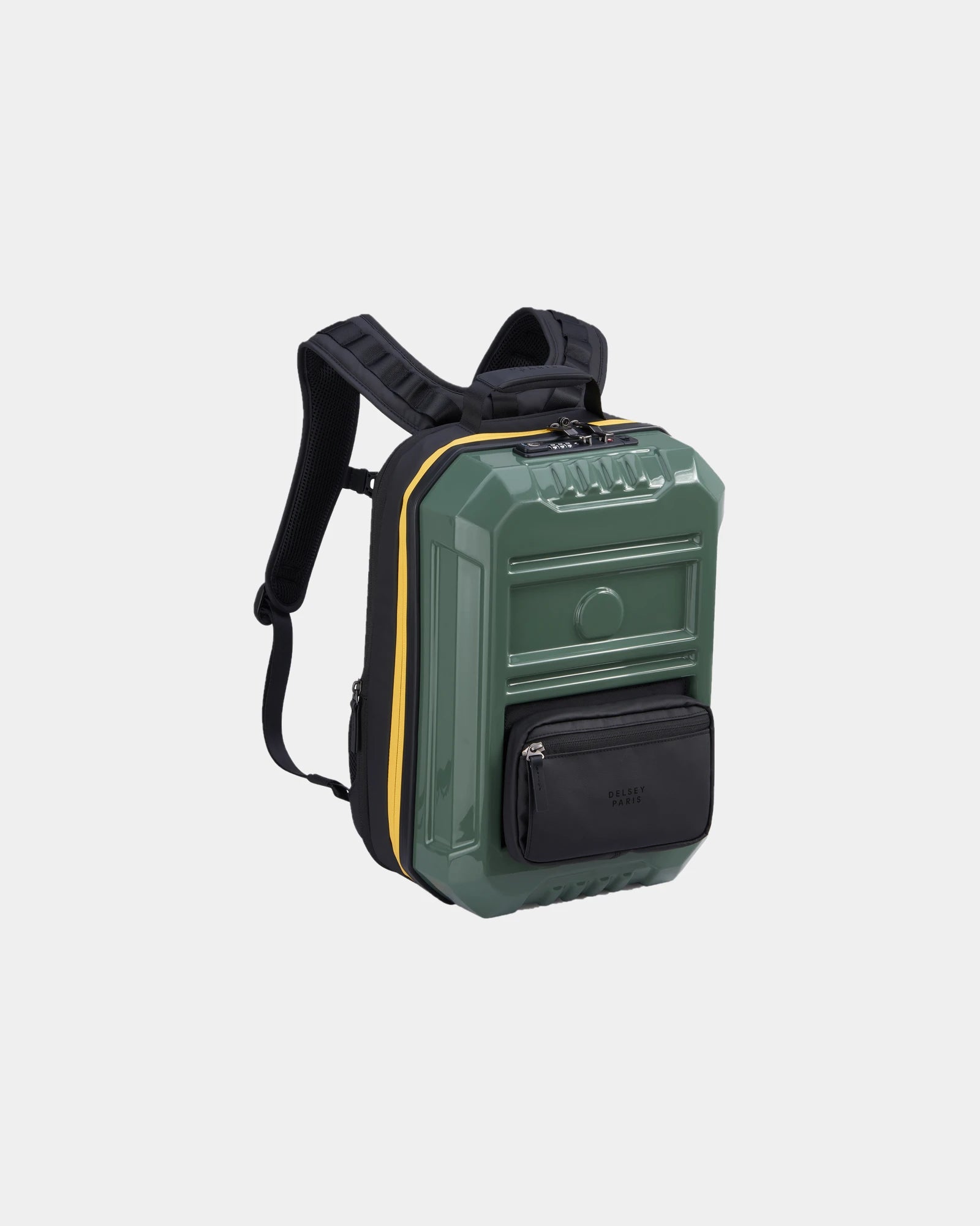 Rucksack Polycarbonat Delsey Rempart zum Personalisieren - Armee