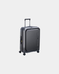 Koffer Trolley Kabine Polycarbonat Delsey SECURITIME ZIP zum Personalisieren - Anthrazit