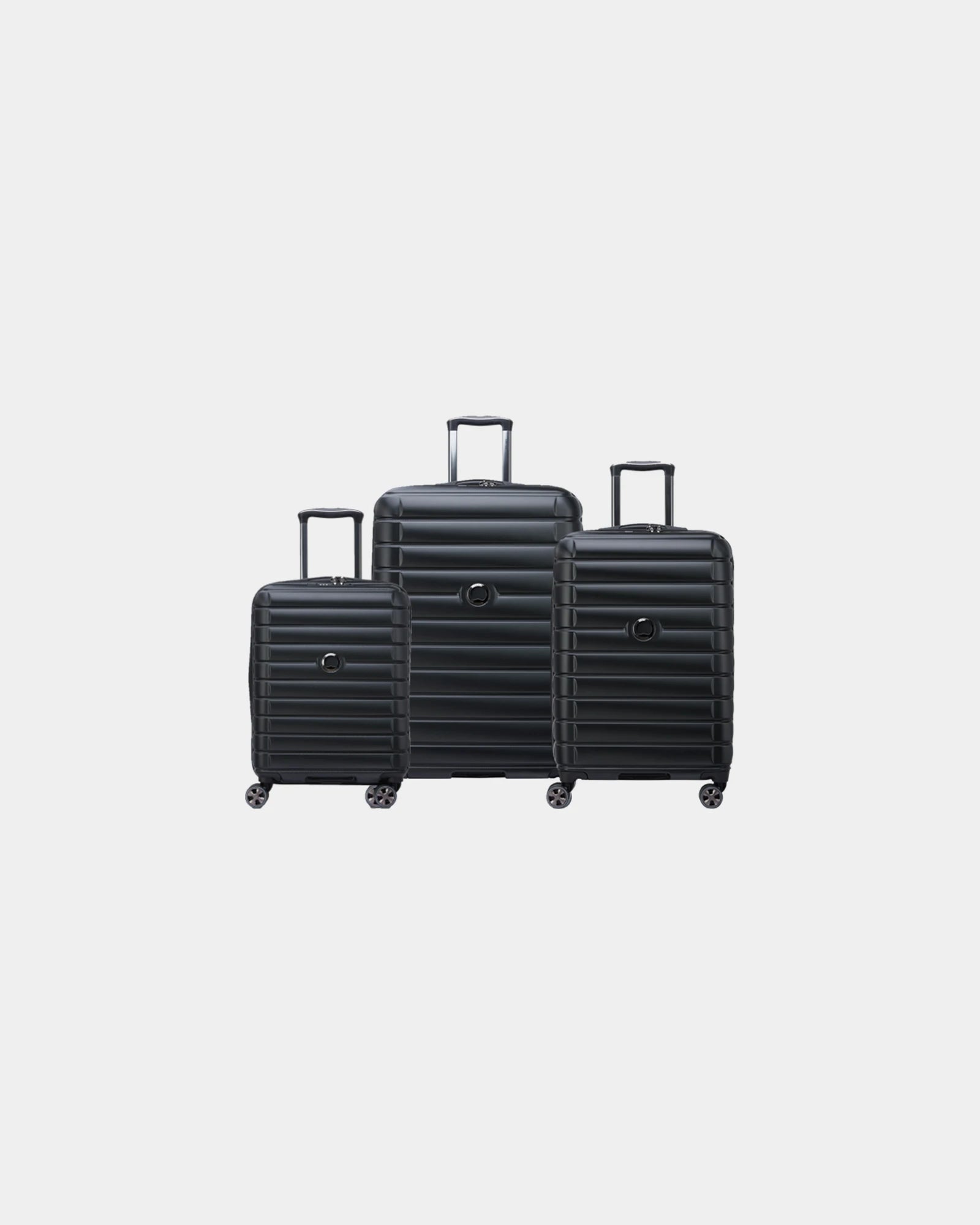 Koffer Polycarbonat Delsey Shadow 5.0 zum Personalisieren - Schwarz