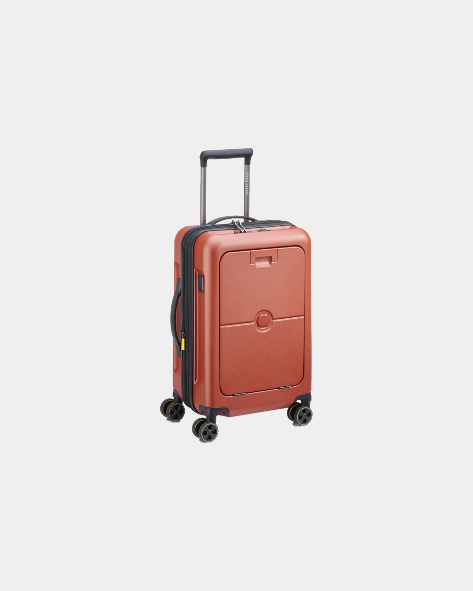 Koffer Polycarbonat Delsey Turenne 2.0 zum Personalisieren - Ziegel