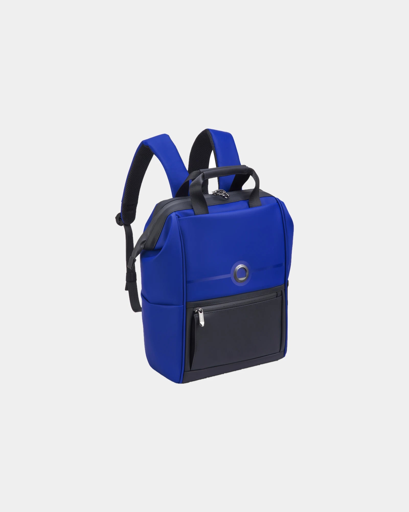Rucksack recycelt Delsey Turenne Soft 14" zum Personalisieren - Elektroblau