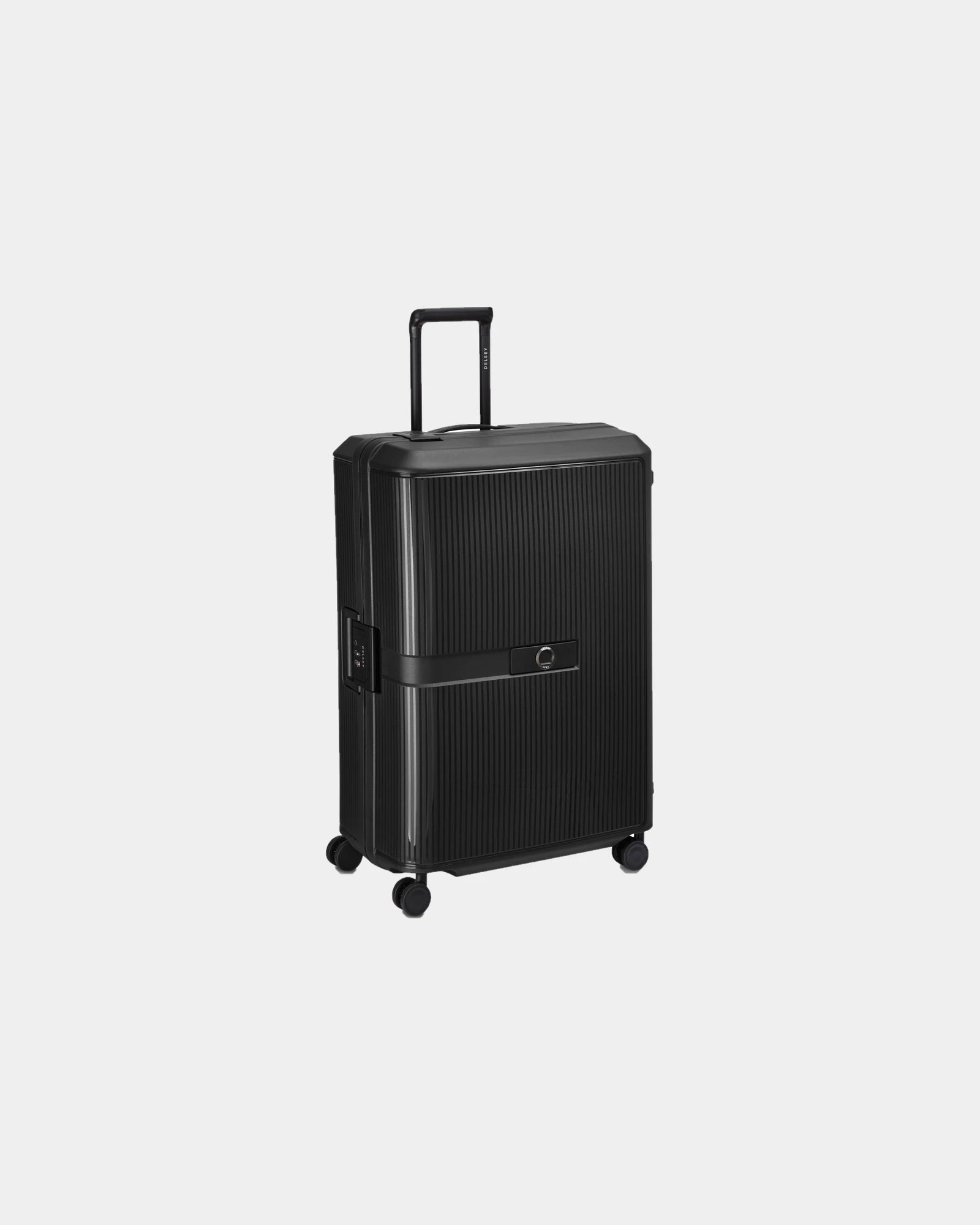 Koffer Polypropylen Delsey Vauban 76 cm zum Personalisieren - Schwarz