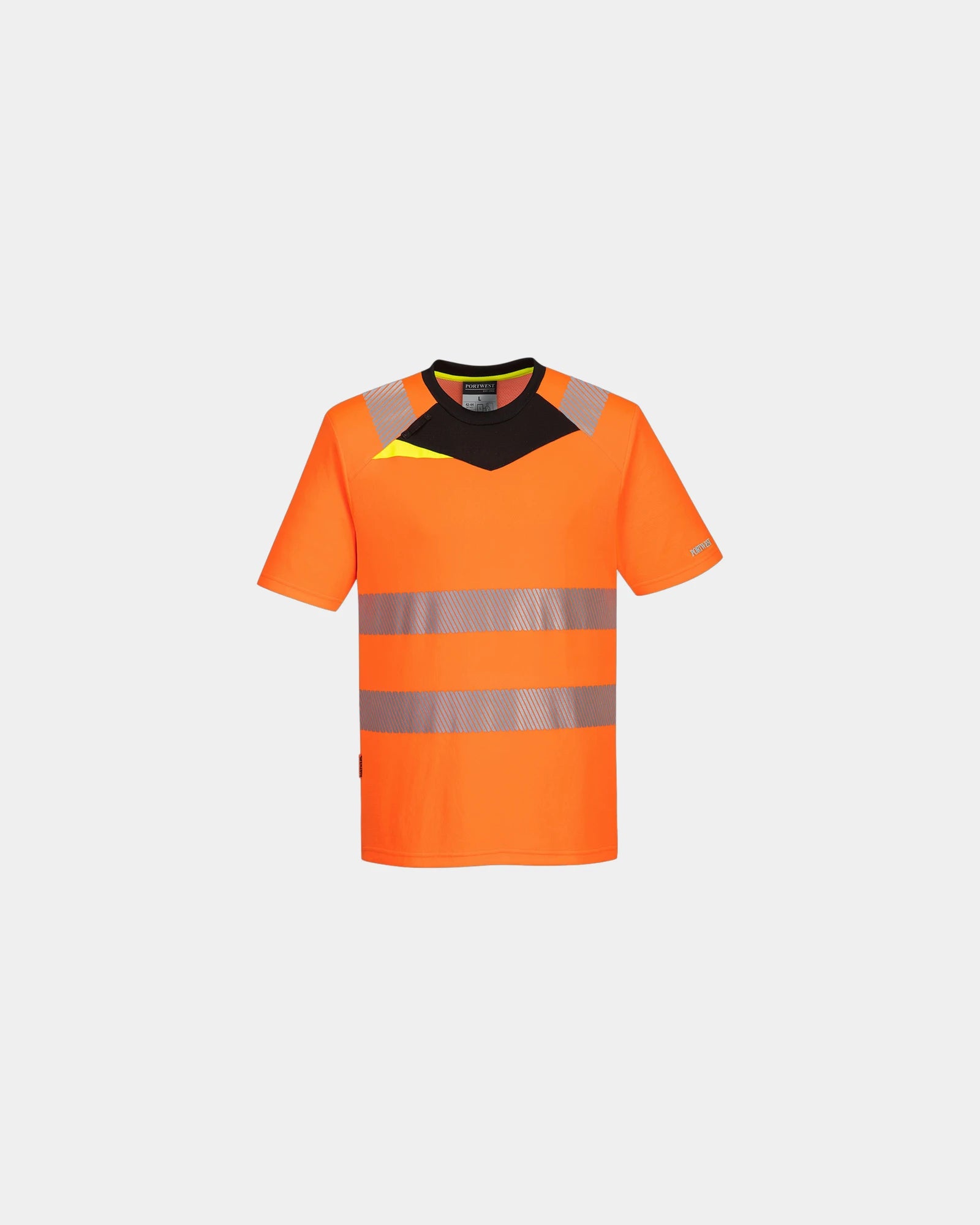 T-Shirt Portwest DX4 Hi-Vis S/S zum Personalisieren - Orange