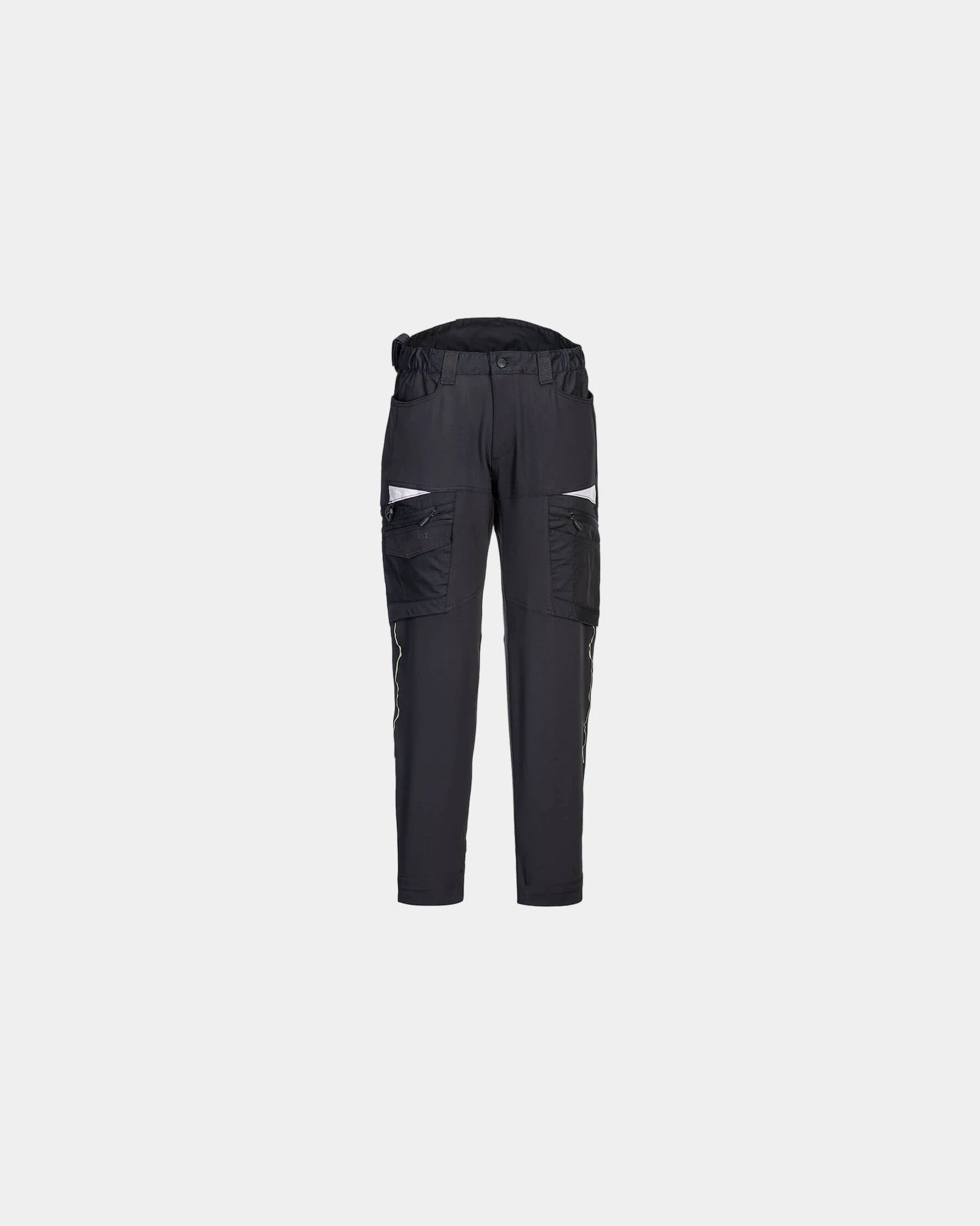 Pantalon DX4 zum Personalisieren - Schwarz-Himmelblau