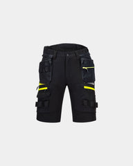 Bermuda Holster DX4 Insulatex zum Personalisieren - Schwarz-Himmelblau