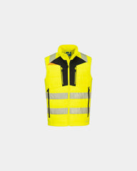 Softshell-Weste Hi-Vis Portwest DX4 zum Personalisieren - Gelb-Schwarz