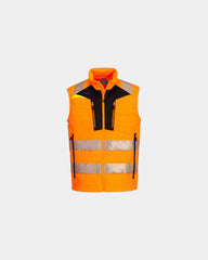 Softshell-Weste Hi-Vis Portwest DX4 zum Personalisieren - Orange