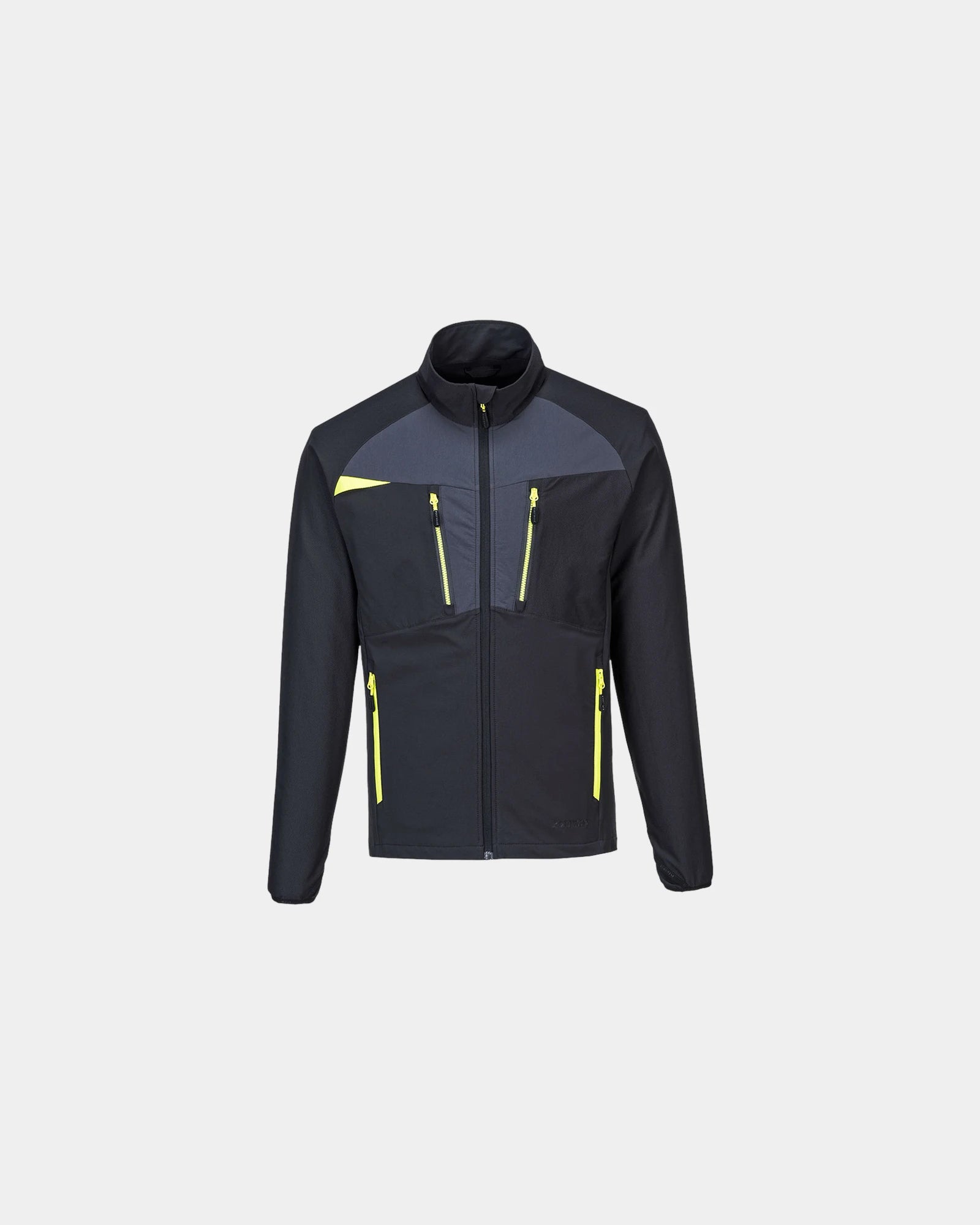 Unterhemd Portwest Hi-Vis DX4 zum Personalisieren - Schwarz-Himmelblau