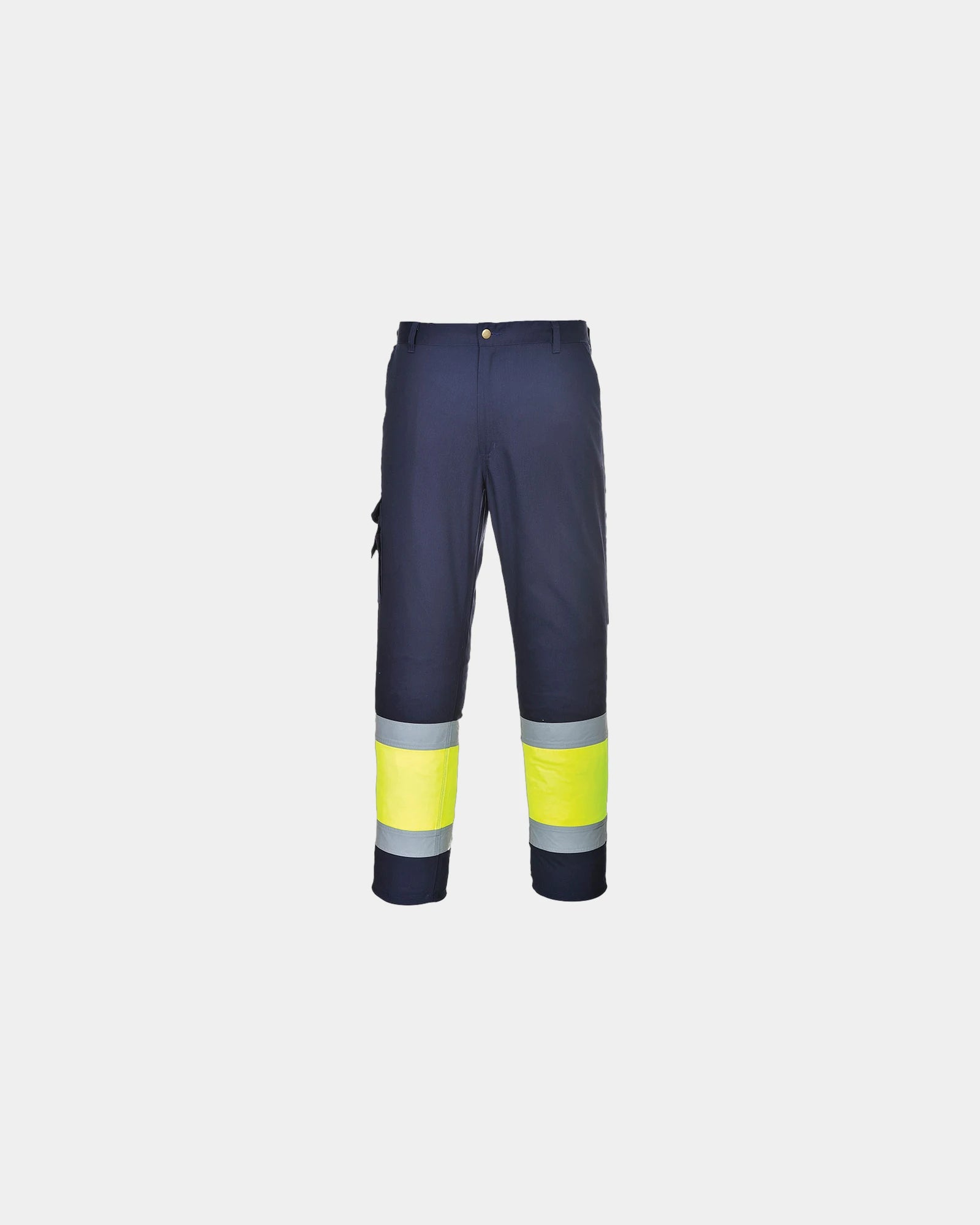 Pantalon Combat Hi-Vis zum Personalisieren - Gelb-Marineblau