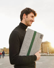 Laptophülle 100% recycelt Ekomodo Hazi 13" zum Personalisieren - 37