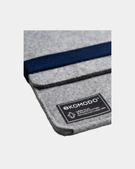 Laptophülle 100% recycelt Ekomodo Hazi 13" zum Personalisieren - 1