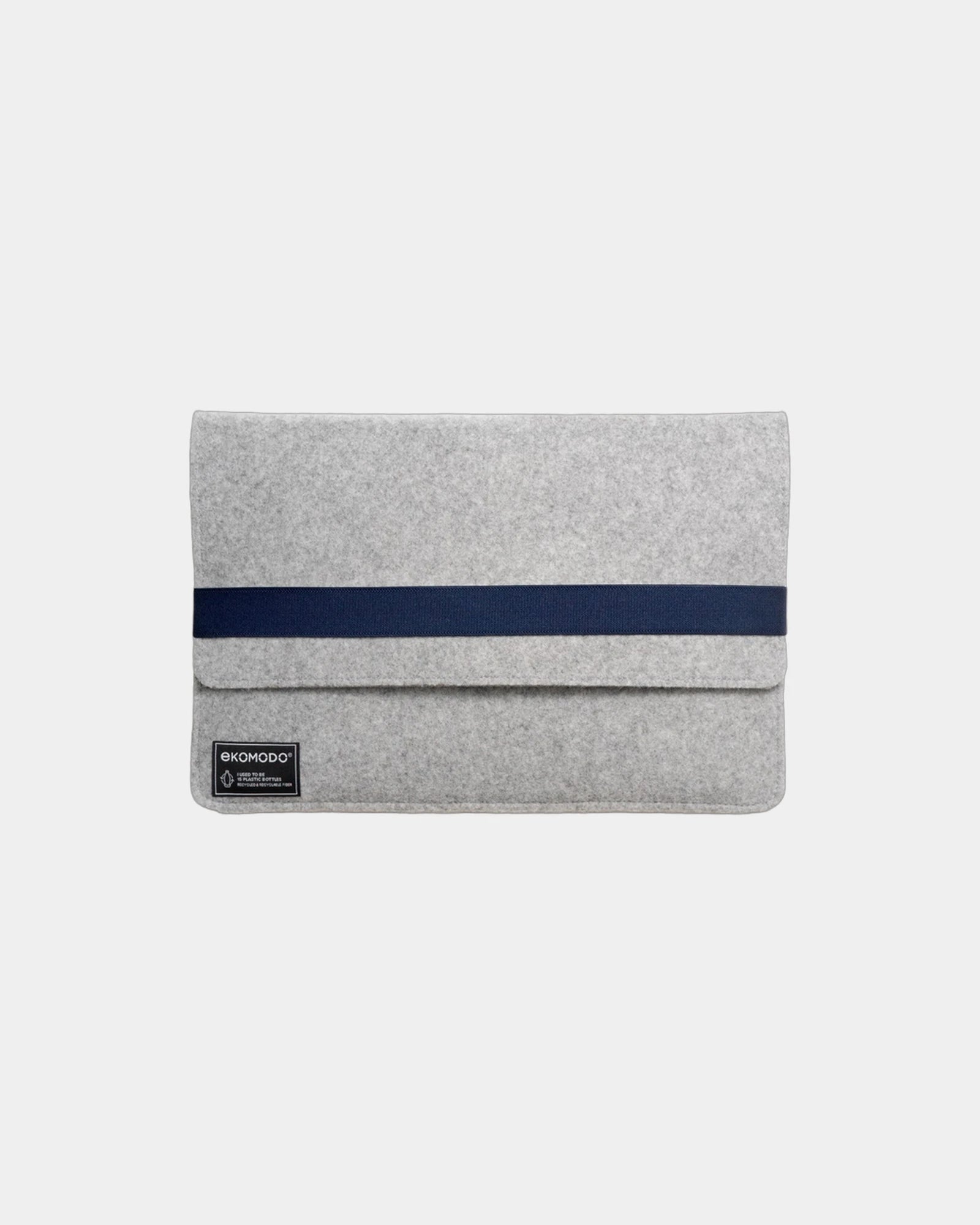 Housse ordinateur recyclée Ekomodo Hazi 13" à personnaliser - Navy
