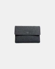 Laptophülle 100% RPET Ekomodo 13" zum Personalisieren - Dunkelgrau