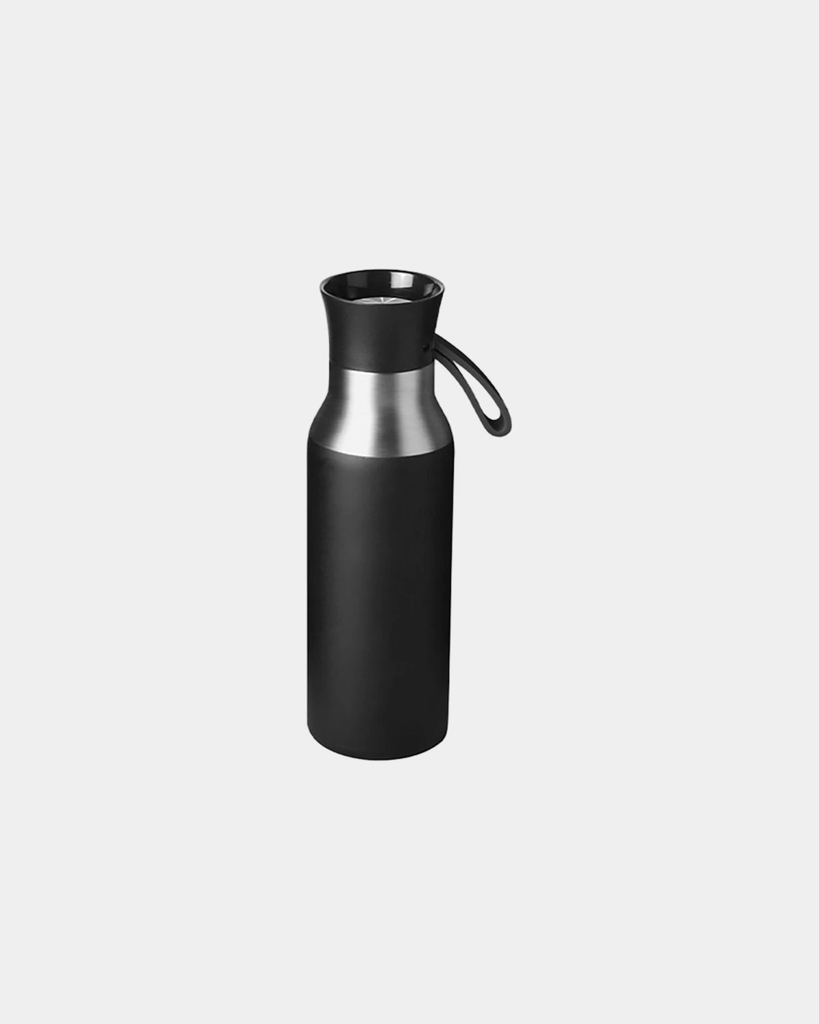 Isolierflasche Edelstahl 500ml zum Personalisieren - Schwarz