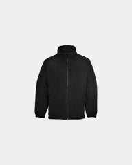 Polaire 100% Polyester Aran zum Personalisieren - Schwarz-Himmelblau