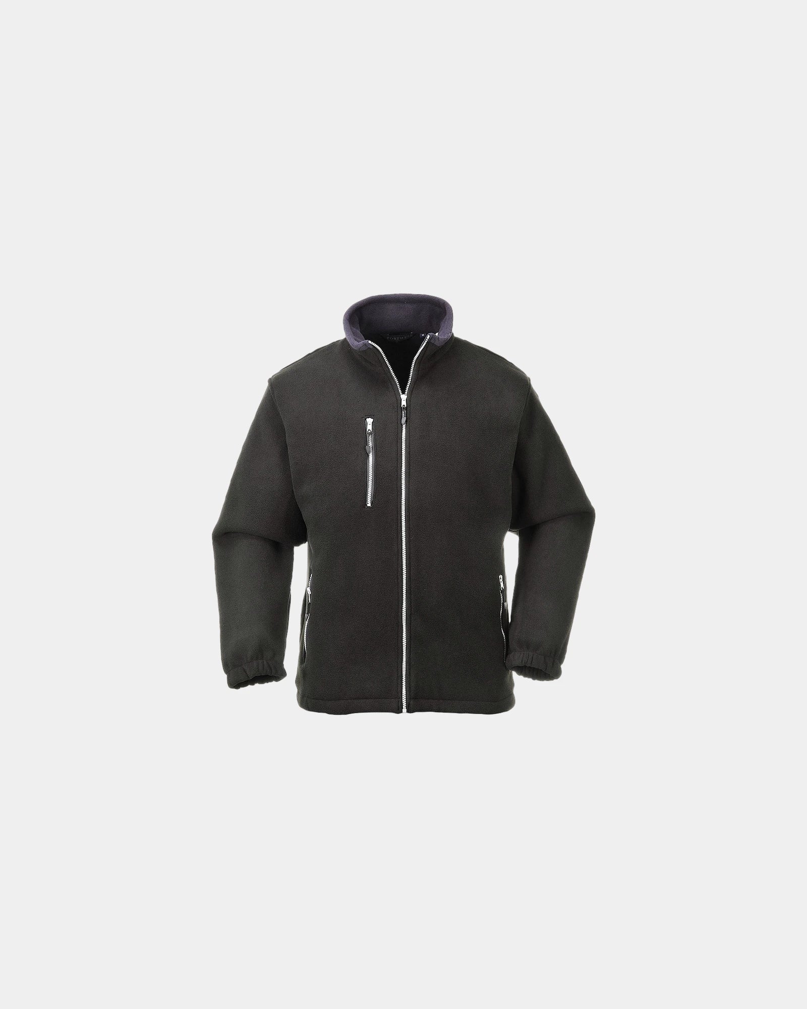 Polaire City 440g zum Personalisieren - Schwarz-Himmelblau