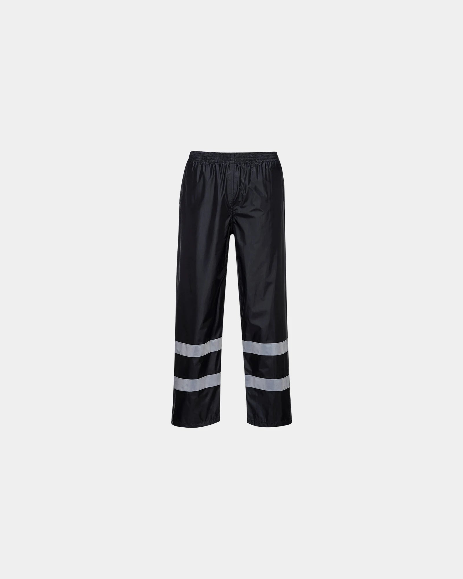 Regenhose Iona Classic zum Personalisieren - Schwarz-Himmelblau
