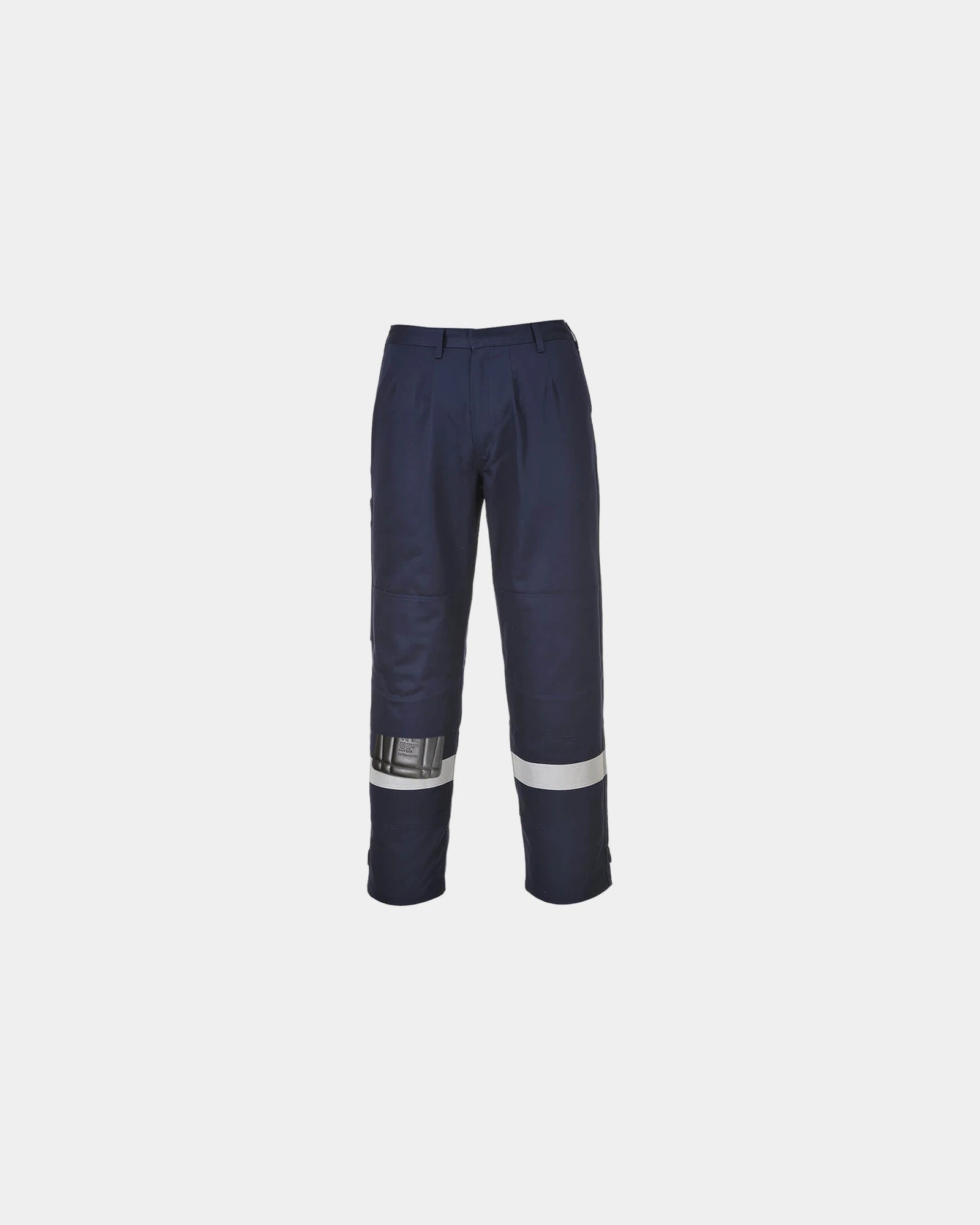 Pantalon Bizflame Plus hohe Sichtbarkeit zum Personalisieren - Marineblau