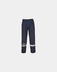 Pantalon Bizflame Plus hohe Sichtbarkeit zum Personalisieren - Marineblau