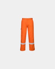 Pantalon Bizflame Plus hohe Sichtbarkeit zum Personalisieren - Orange