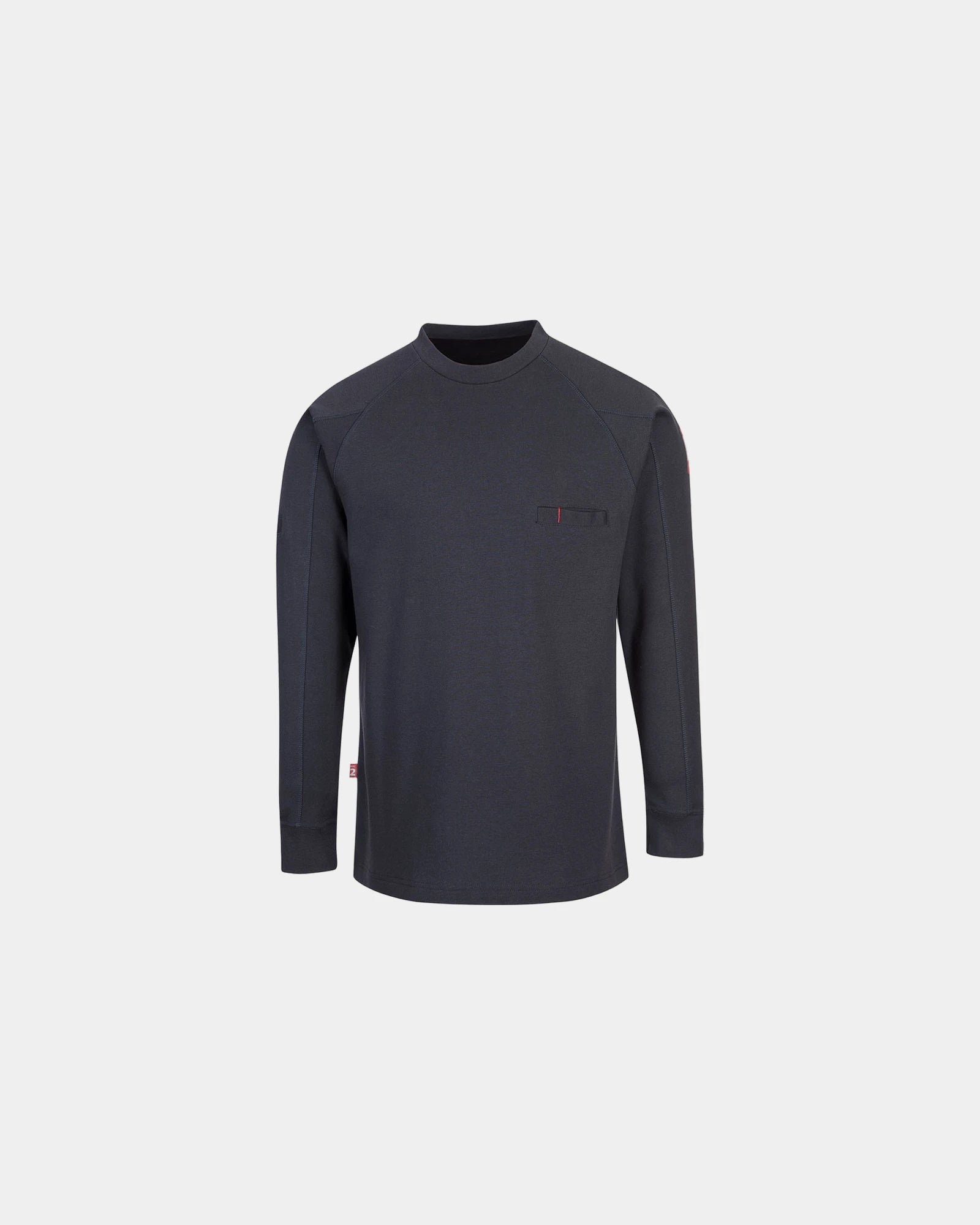 Sweatshirt antistatisch Portwest zum Personalisieren - Marineblau