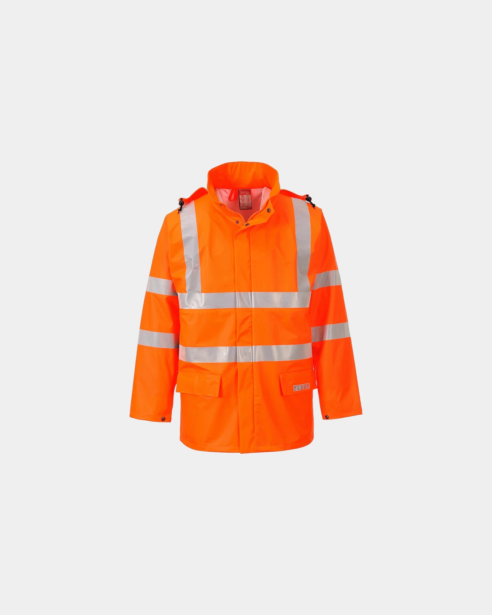 Regenjacke HiVis FR Sealtex zum Personalisieren - Orange