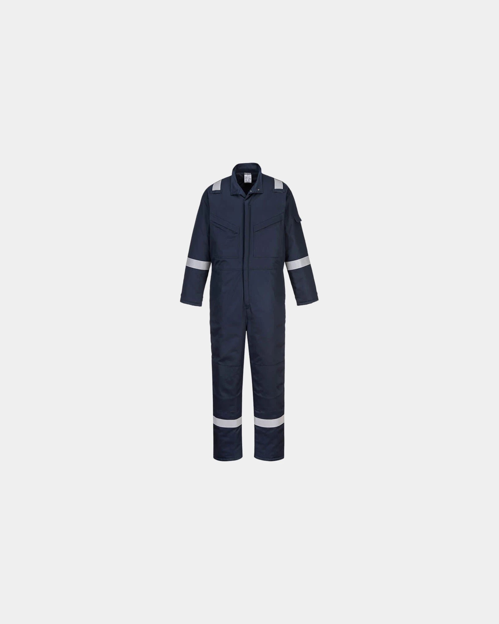 Antistatische Winterkombination 350g zum Personalisieren - Marineblau