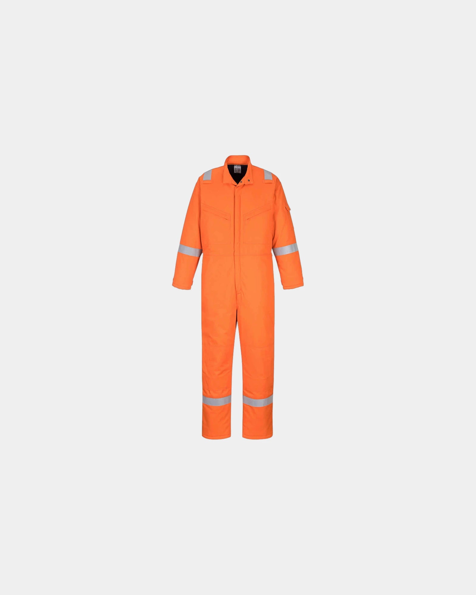 Antistatische Winterkombination 350g zum Personalisieren - Orange