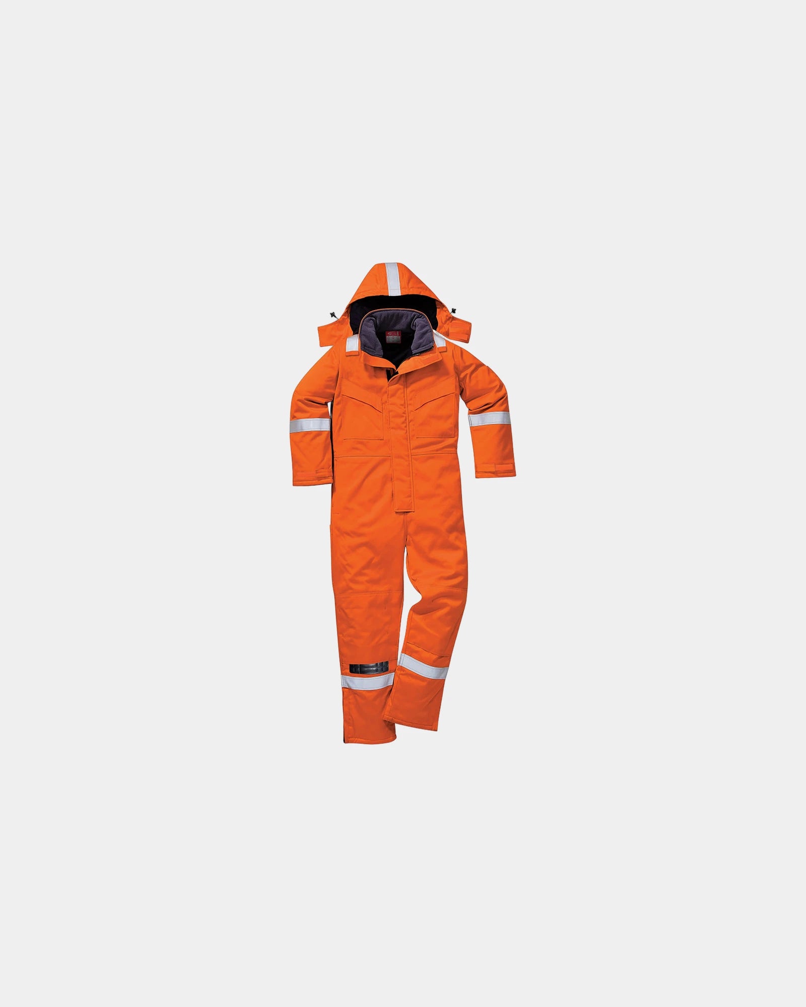 Kombination Hiver flammensicher zum Personalisieren - Orange