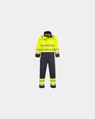 Hochsicherheitskombination Bizflame 345 g/m² zum Personalisieren - Gelb-Marineblau