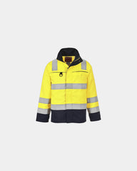 Blouson Hochsicherheit Portwest zum Personalisieren - Gelb-Marineblau