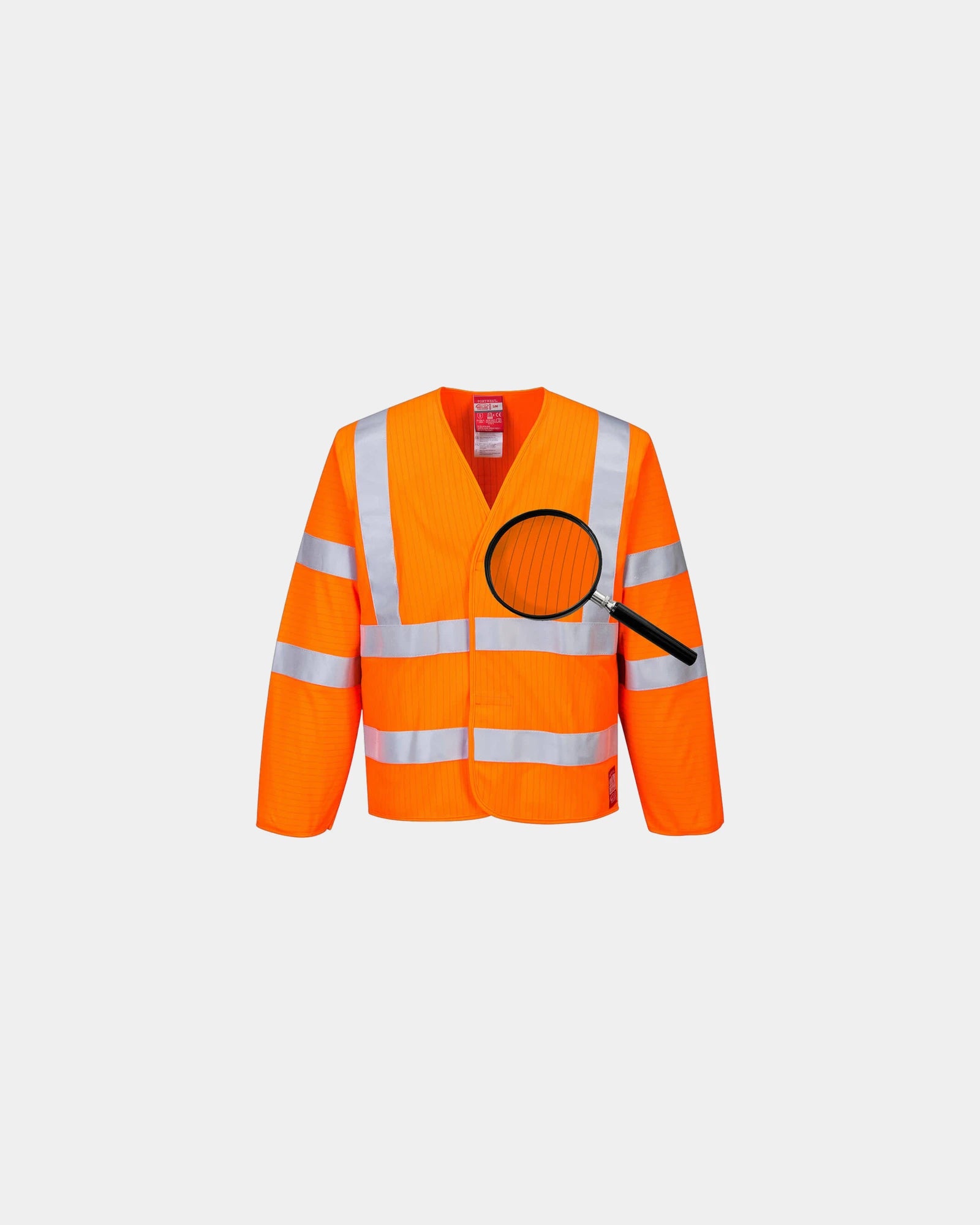 Veste anti-statische Hi-Vis zum Personalisieren - Orange