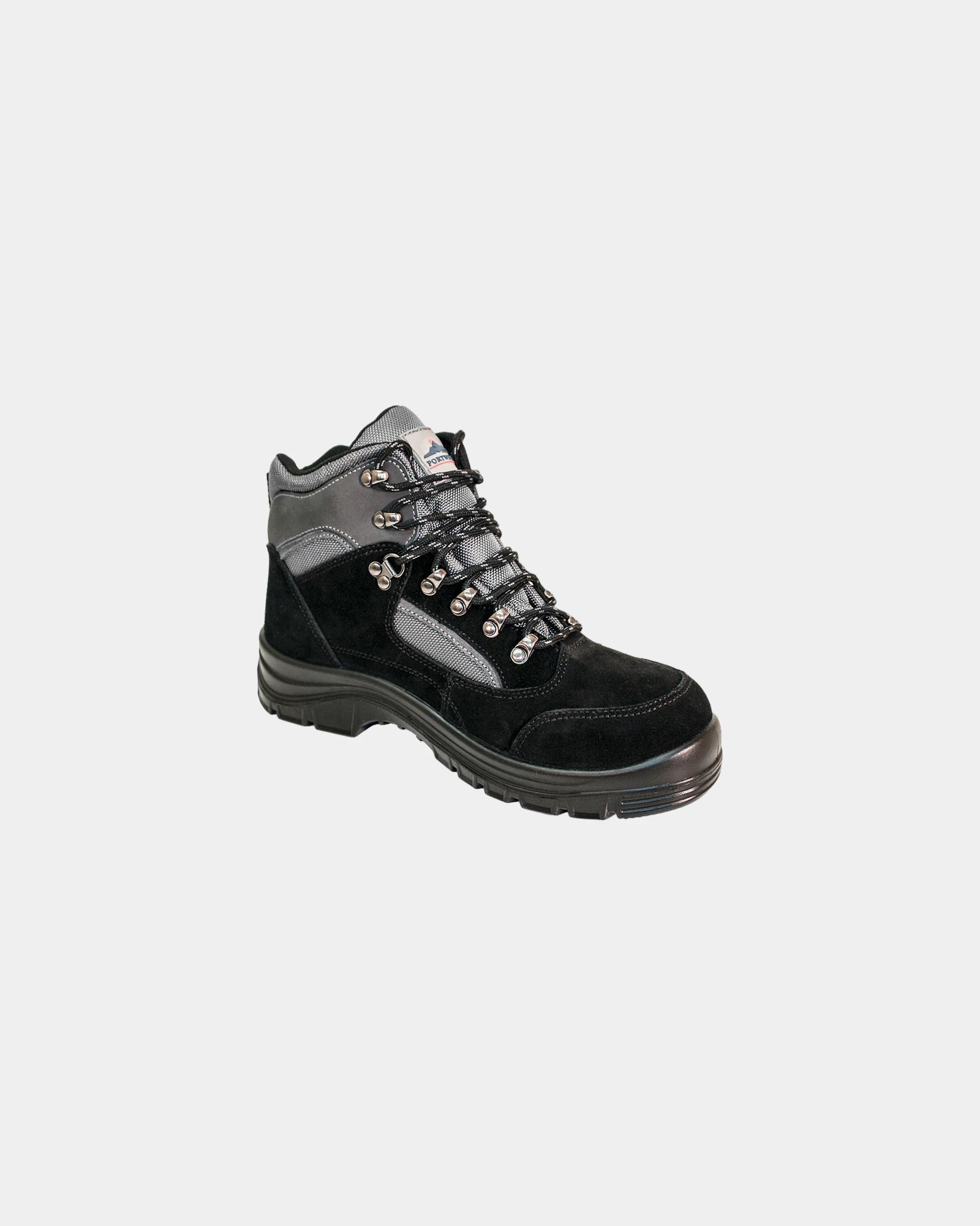 Sicherheitsschuhe Portwest Hicker S3 zum Personalisieren - Schwarz-Himmelblau