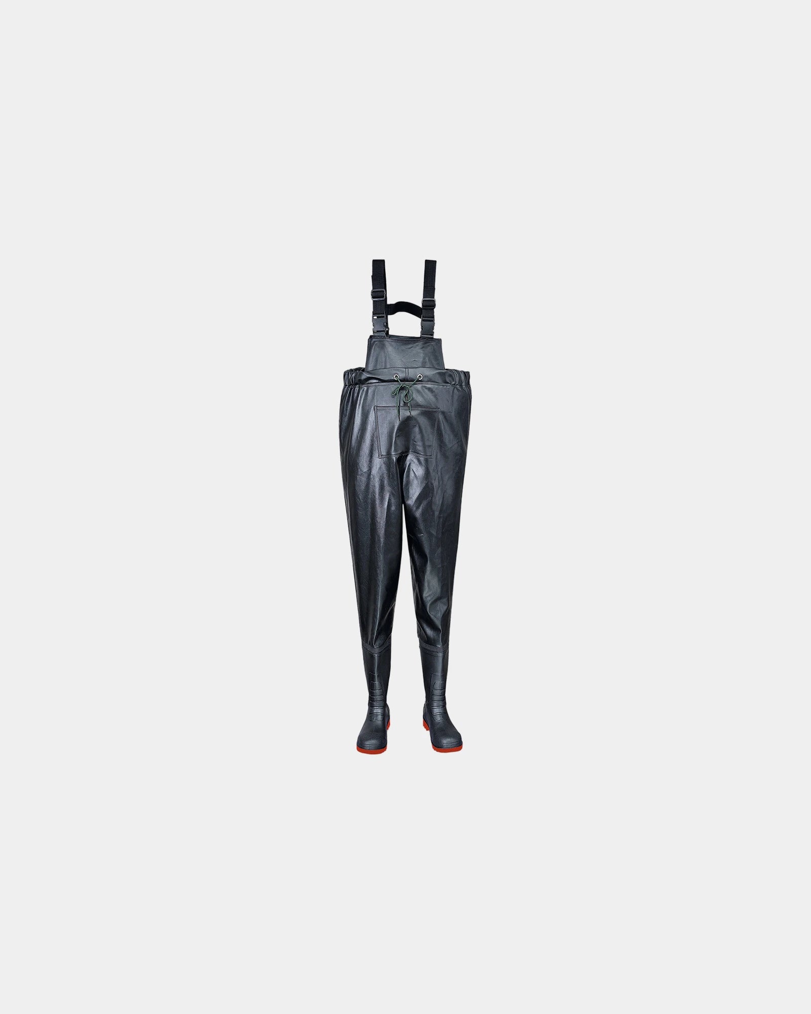 Cuissardes PVC-Nitril Portwest S5 zum Personalisieren - Schwarz-Himmelblau