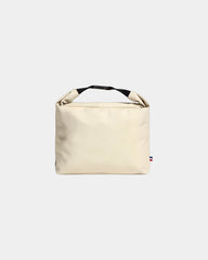 Isolierbeutel RPET Goodjour Rolltop zum Personalisieren - Beige-Schwarz