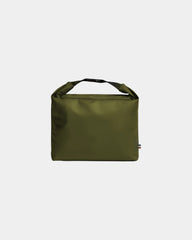 Isolierbeutel RPET Goodjour Rolltop zum Personalisieren - Dunkelgrün-Schwarz