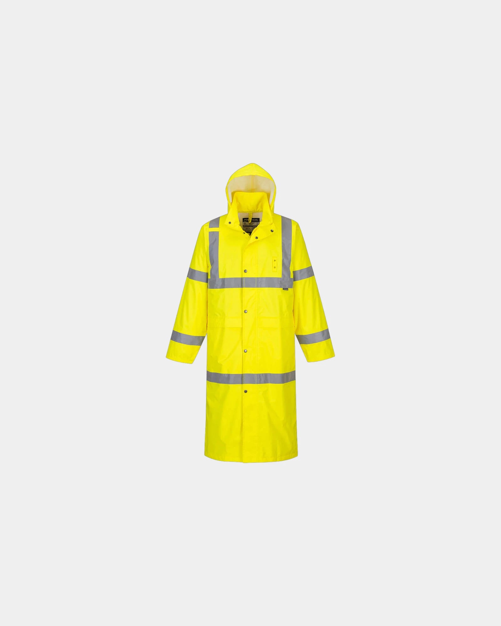 Regenmantel HiVis 122 cm zum Personalisieren - Gelb