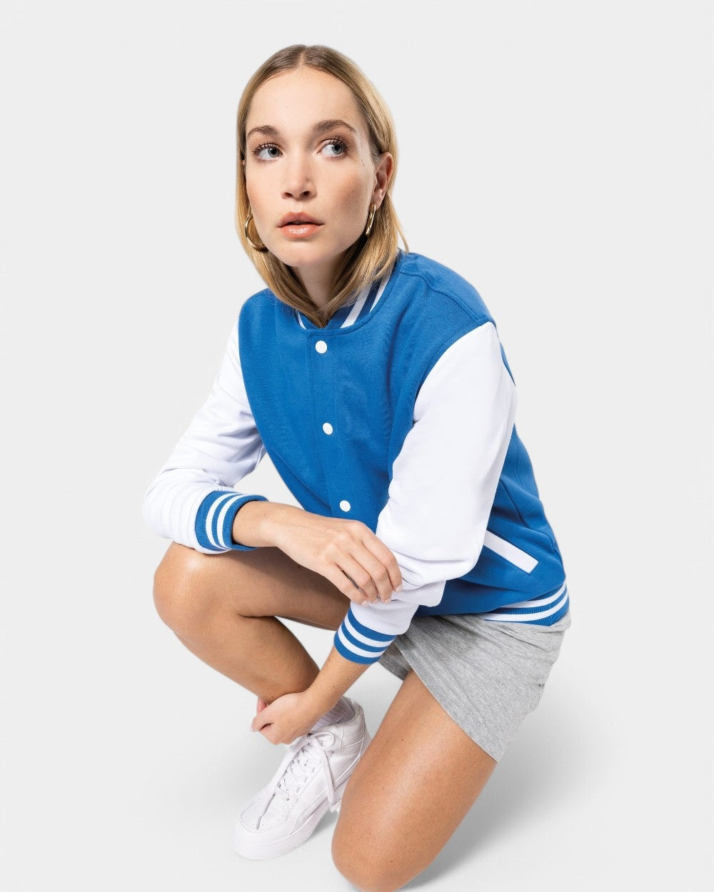 Teddy-Blouson aus Sweatstoff Unisex zum Personalisieren - 19