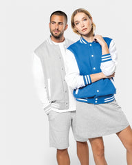 Teddy-Blouson aus Sweatstoff Unisex zum Personalisieren - 1