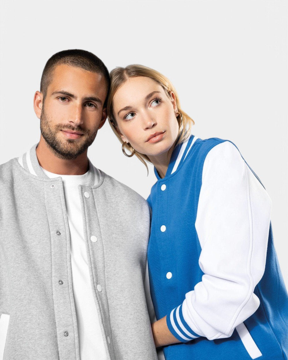 Teddy-Blouson aus Sweatstoff Unisex zum Personalisieren - 4