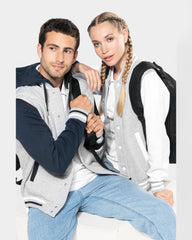 Teddy-Blouson aus Sweatstoff Unisex zum Personalisieren - 22
