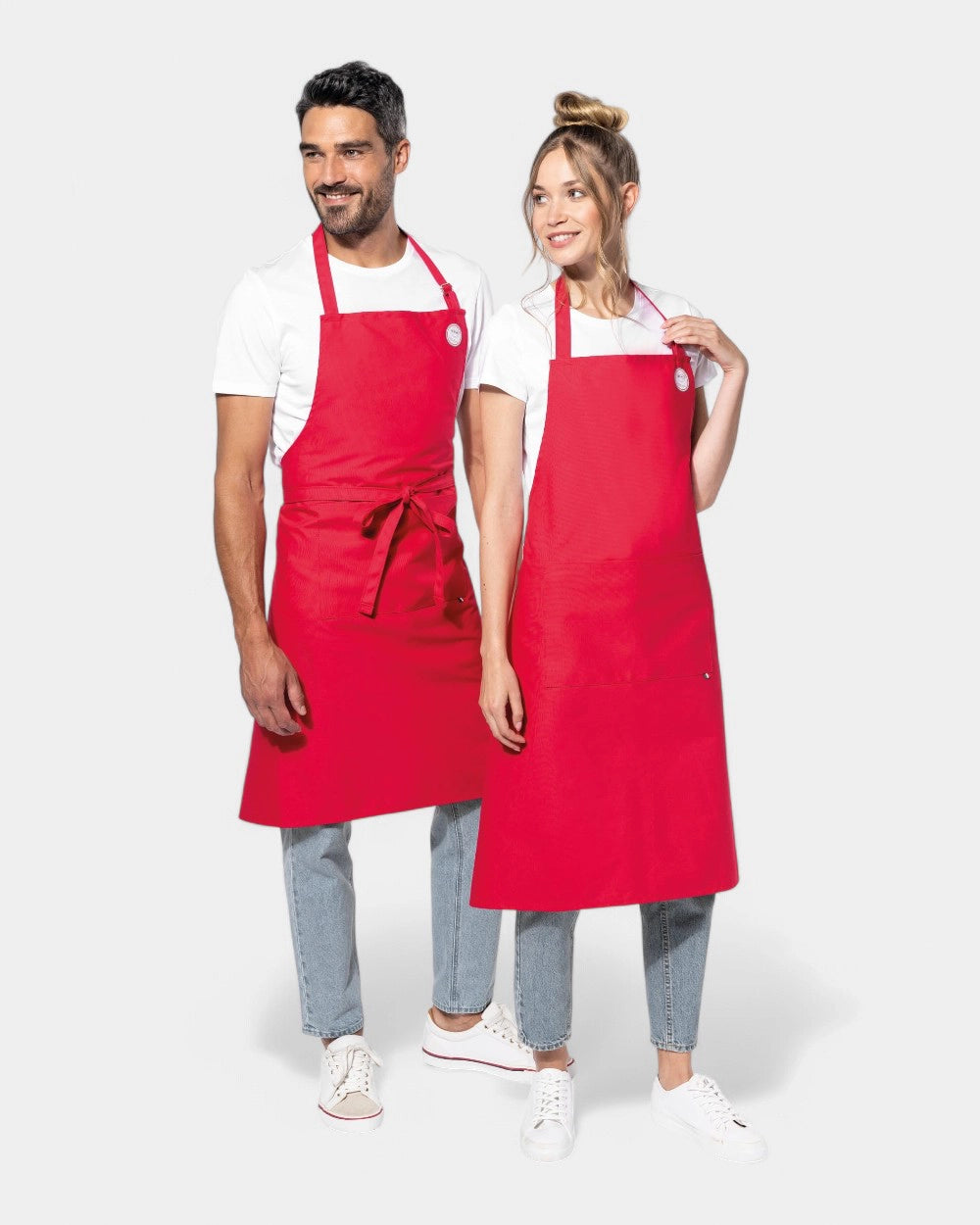 Schürze Made in France zum Personalisieren