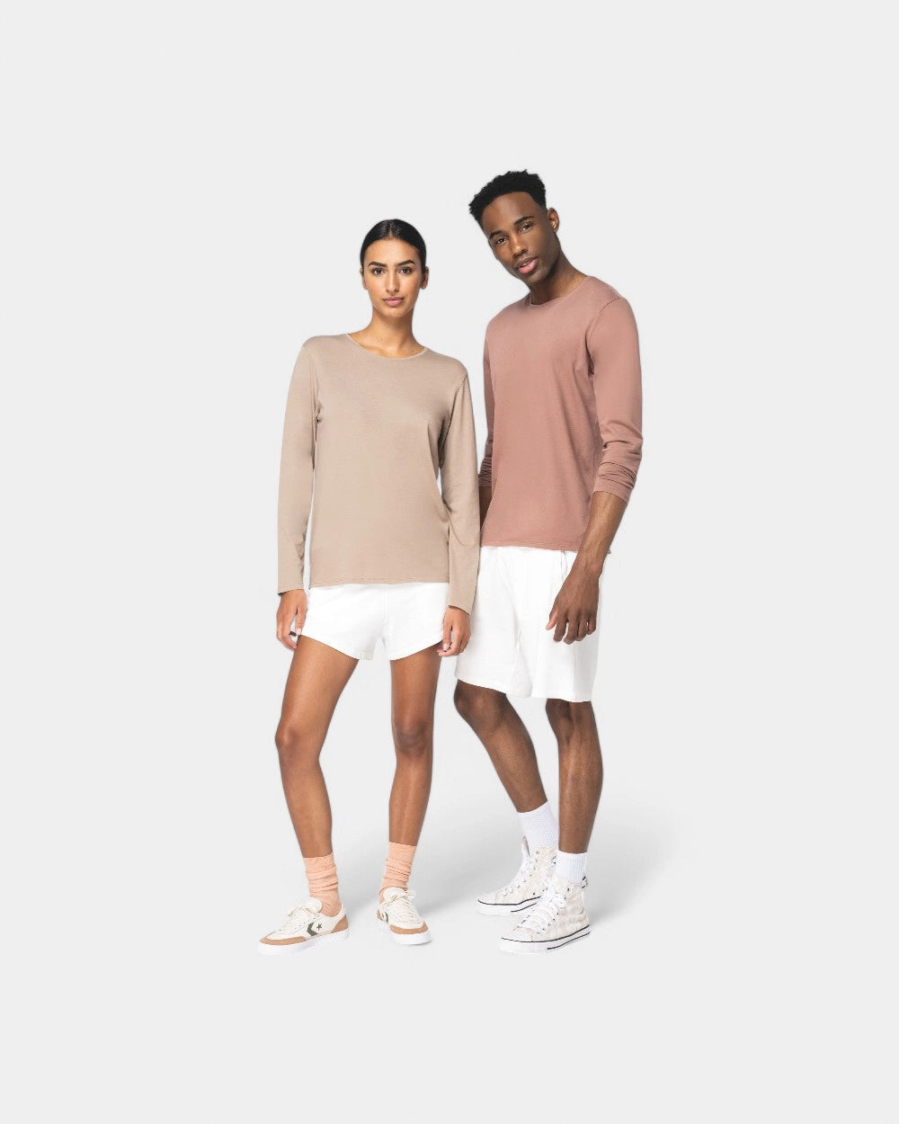 Langarm-T-Shirt Unisex zum Personalisieren - 1