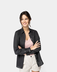 Damenbluse aus Leinen zum Personalisieren