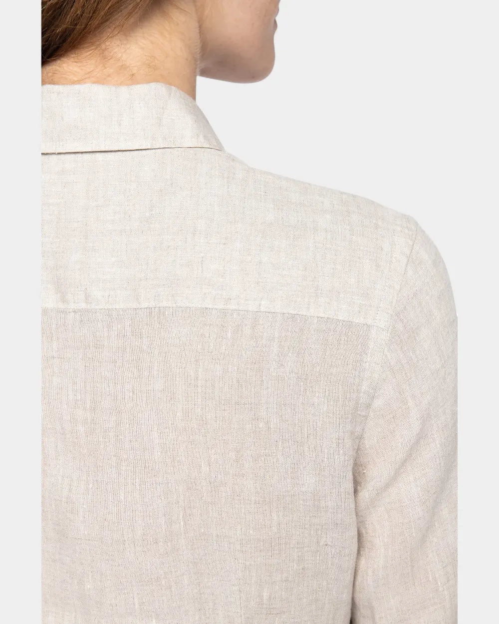Damenbluse aus Leinen zum Personalisieren - 4