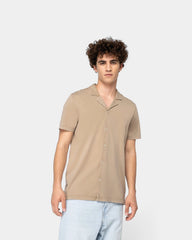 Kurzarmhemd im Washed-Look für Herren zum Personalisieren - 1