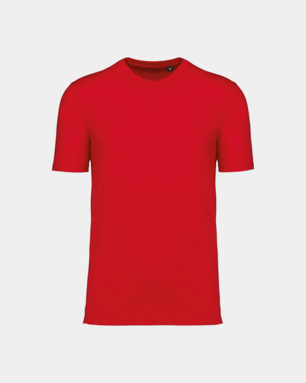Rundhals-T-Shirt Made in Europe unisex personalisierbar - Rot